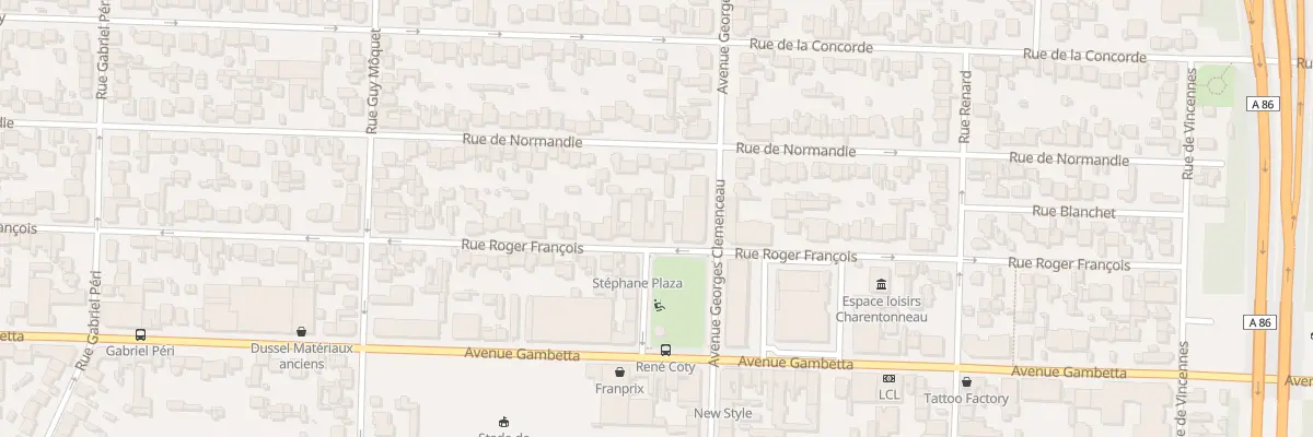 Plan du 105 Rue Roger François à Maisons-Alfort