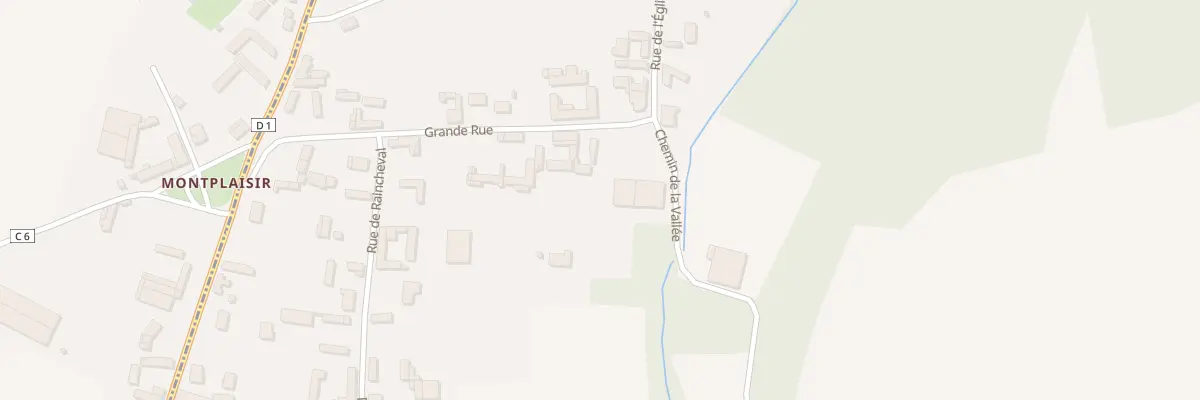 Plan du 5 Gr Grande Rue à Marieux