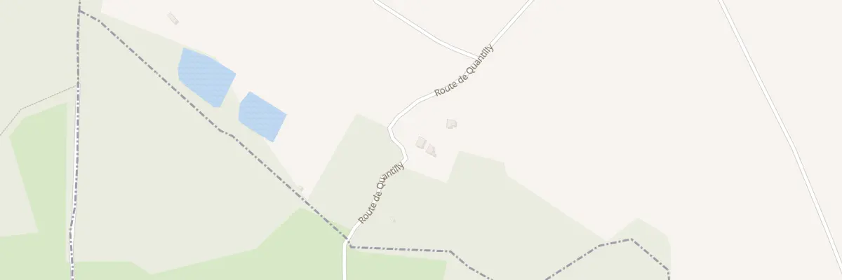 Plan du 49 Rte de Quantilly à Achères