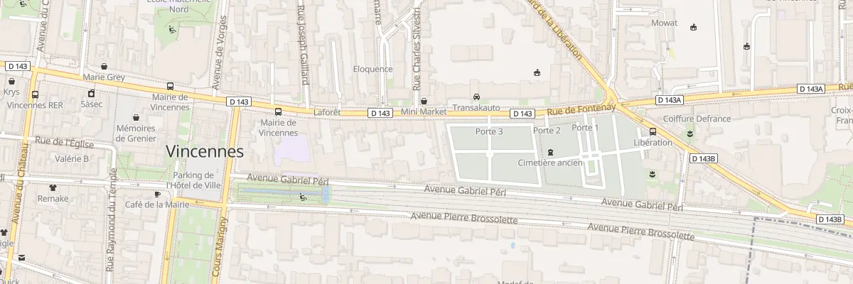 Plan du 19 Rue de Fontenay à Vincennes