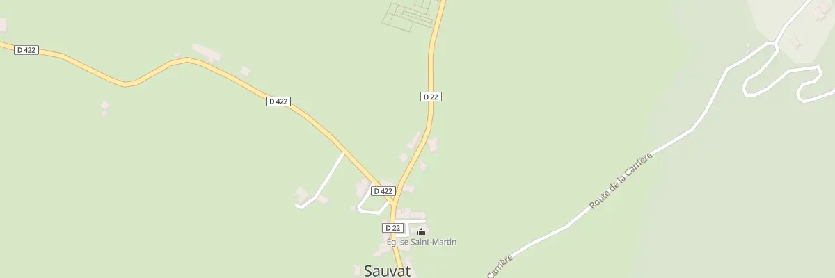 Plan du 2 Rue du Puy l’Abbé à Sauvat