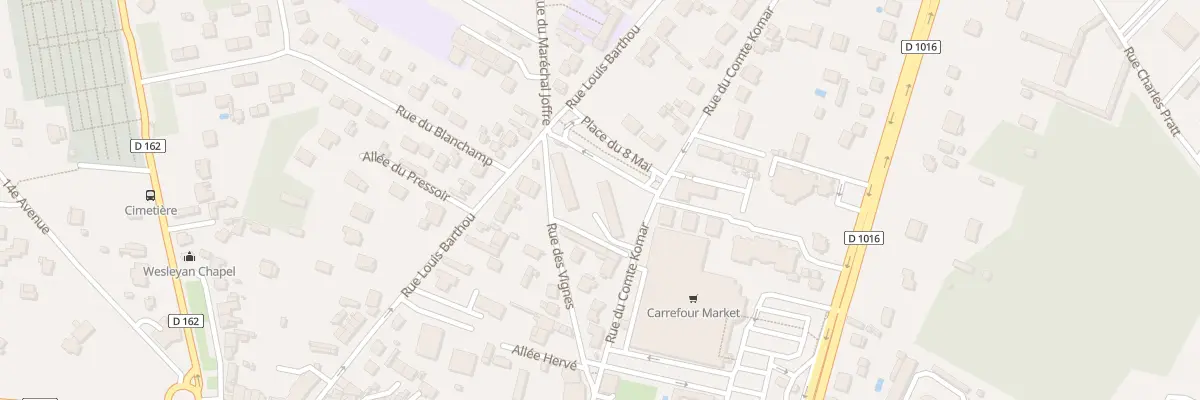 Plan du 14 Rue des Vignes à Lamorlaye