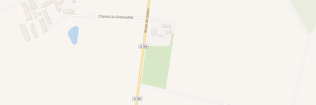 Plan du 99 Rte de Quiers à Fréville-du-Gâtinais