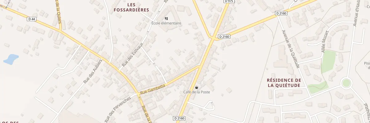 Plan du 33 Rue Gambetta à Bellegarde
