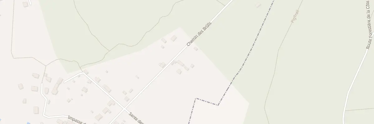 Plan du 6B Che des Brulis à Chaumontel
