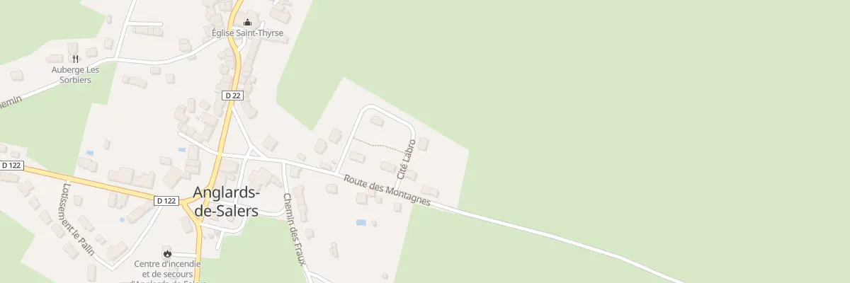 Plan du 6095 Labro à Anglards-de-Salers