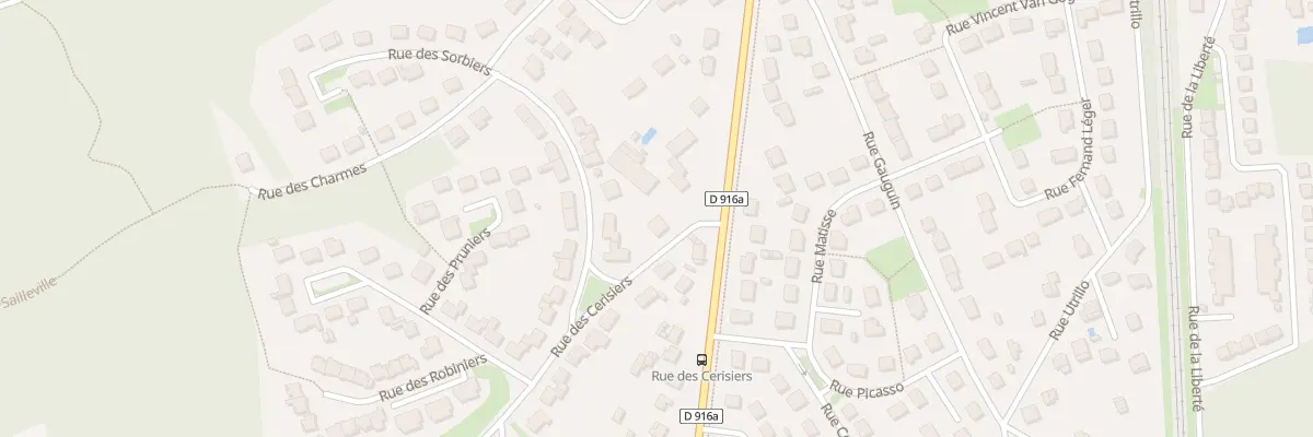 Plan du 38 Rue des Cerisiers à Laigneville
