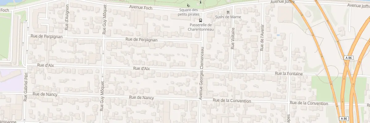 Plan du 63 Rue d’Aix à Maisons-Alfort
