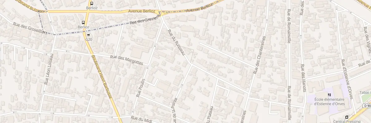 Plan du 17 Rue du Ruisseau à Montreuil