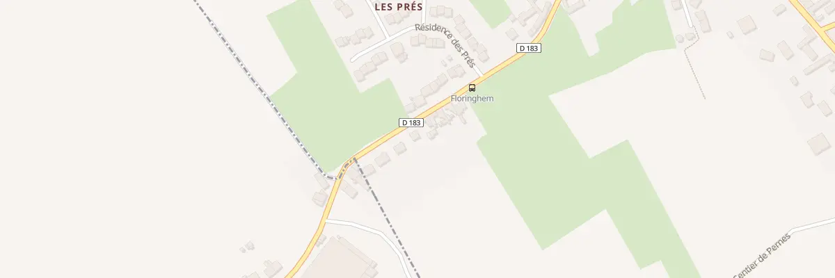 Plan du 30 Rue de Floringhem à Cauchy-à-la-Tour