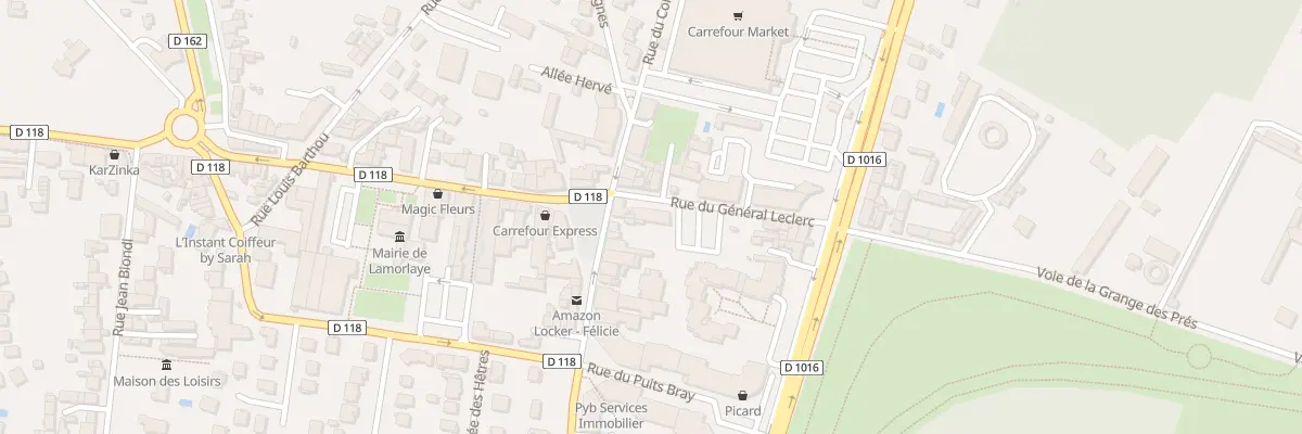 Plan du 46 Rue du Gen Leclerc à Lamorlaye