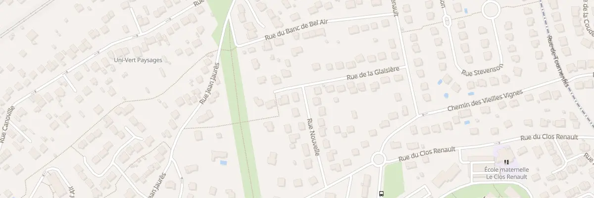 Plan du 15 Rue Nouvelle à Mennecy