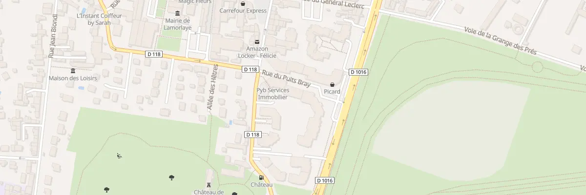 Plan du 8 Rue du Puits Bray à Lamorlaye