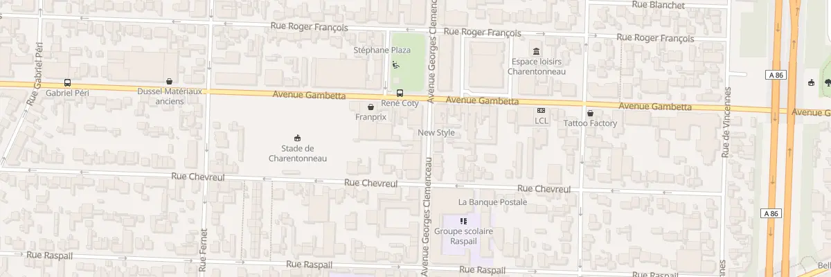 Plan du 63 Av Georges Clemenceau à Maisons-Alfort