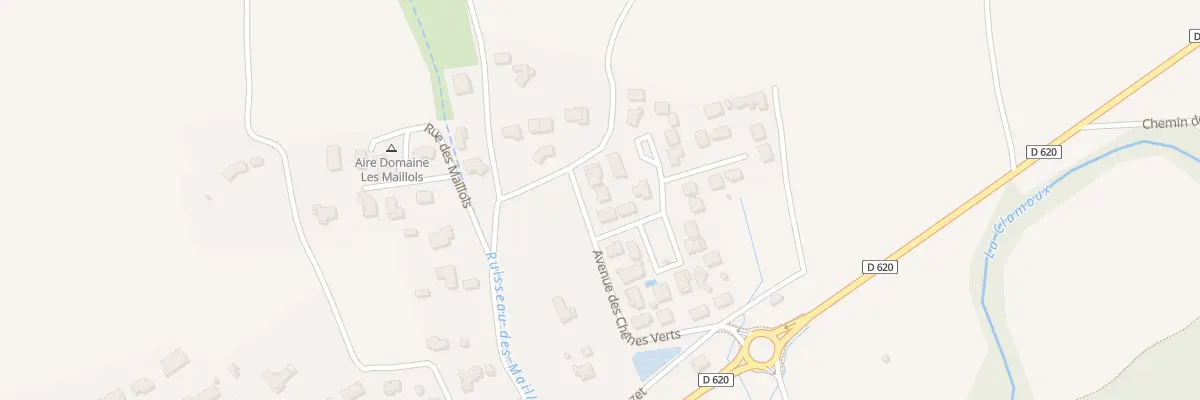Plan du 14 Av des Chênes Verts à Villegly