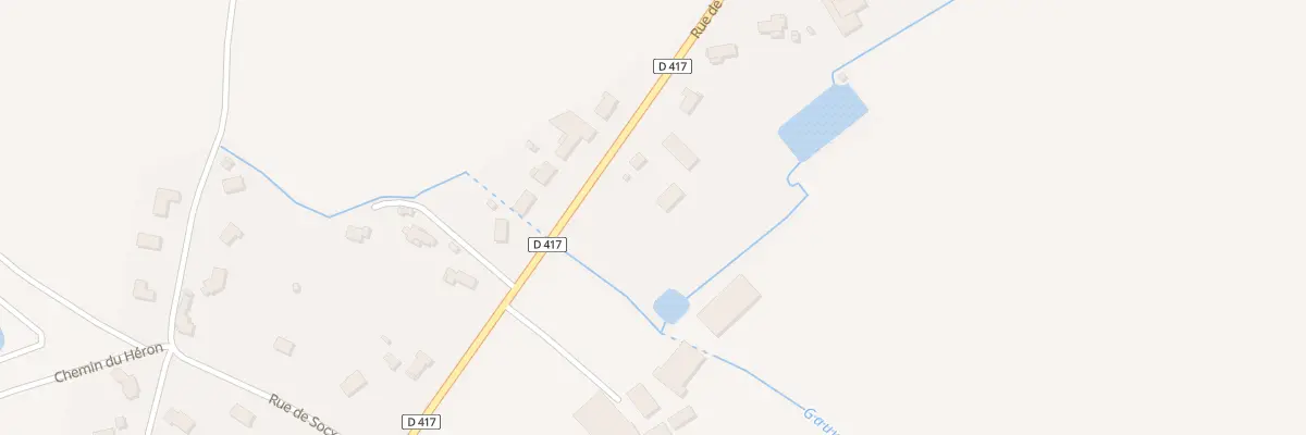 Plan du 196 Rue de Bergues à Esquelbecq