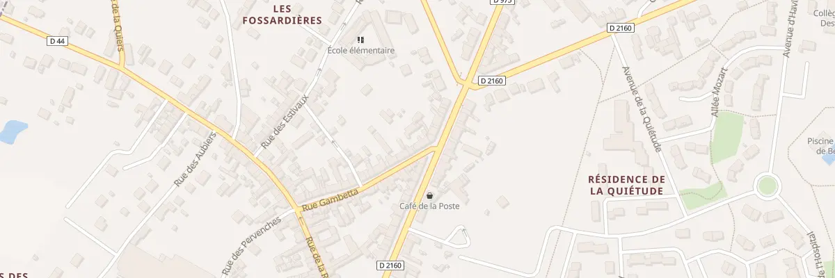 Plan du 37 Rue Gambetta à Bellegarde