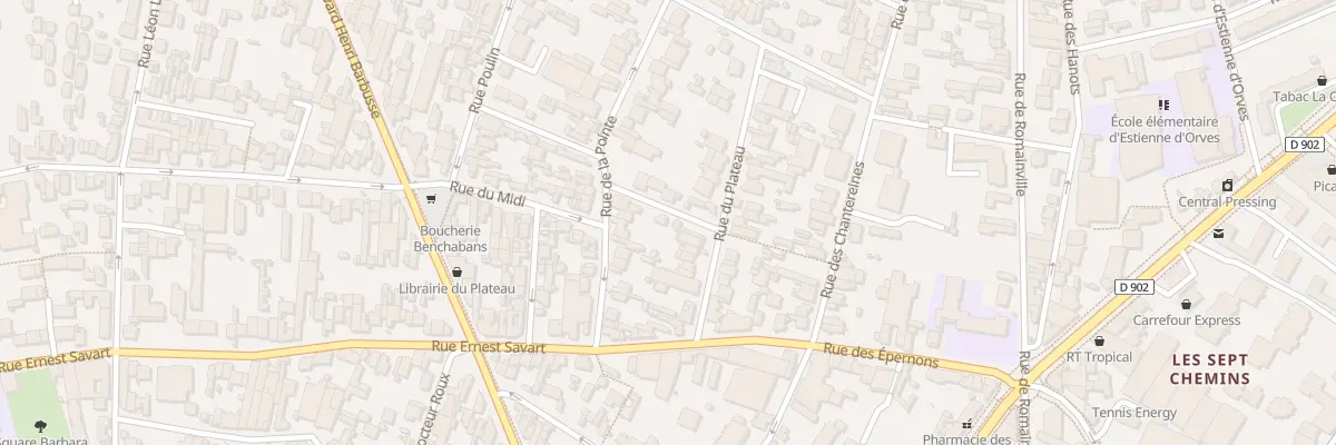 Plan du 13 Rue du Chemin Vert à Montreuil