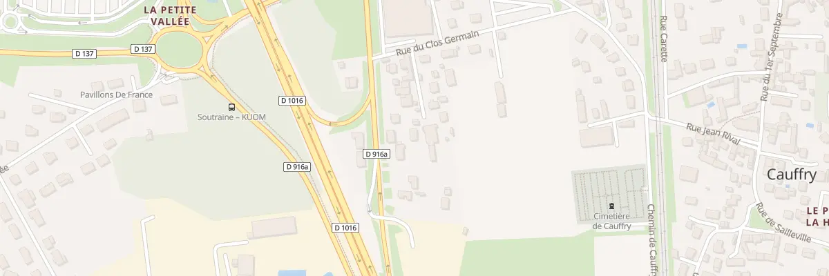 Plan du 13B Av Henri Besse à Cauffry