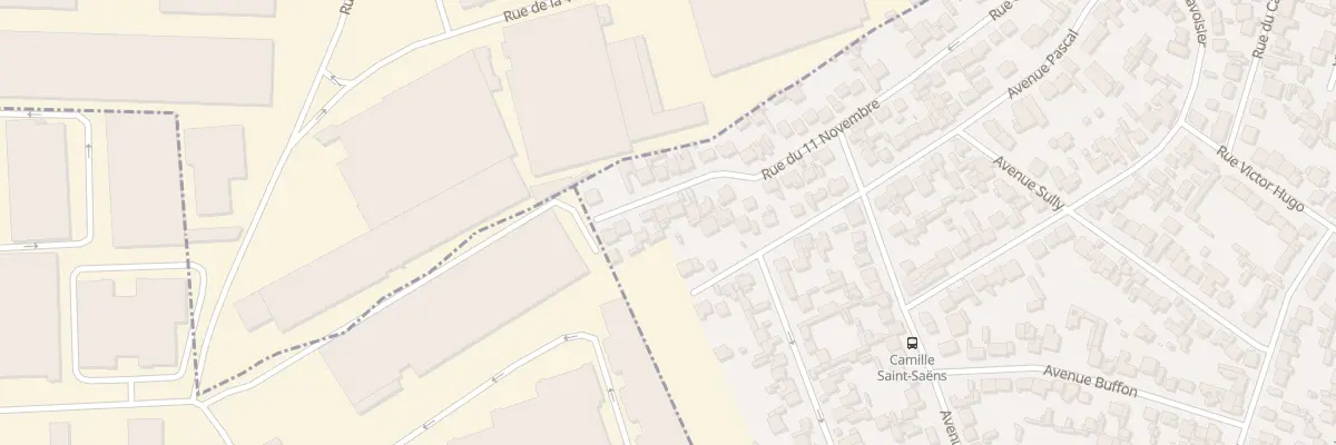 Plan du 147 Rue Du Onze Novembre à Drancy