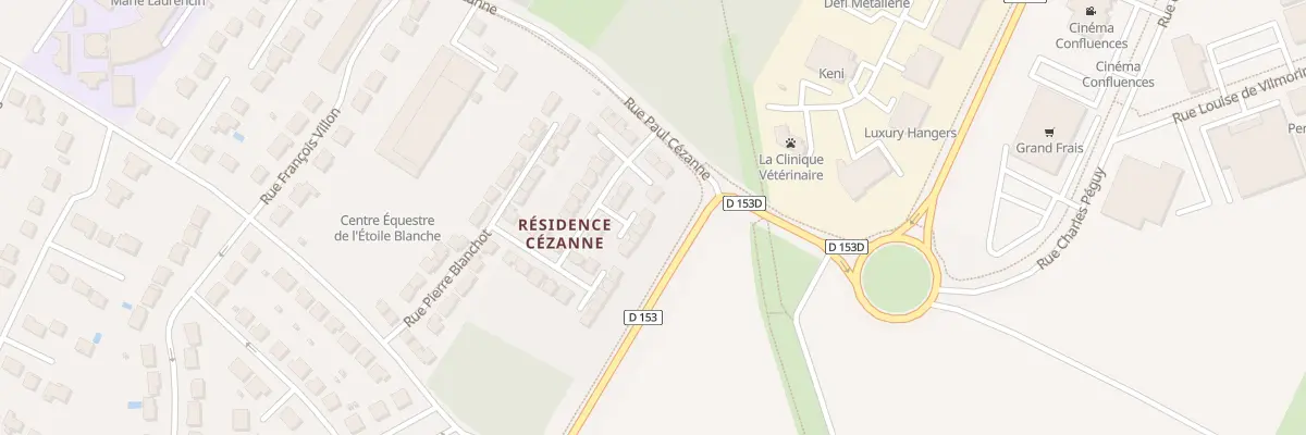 Plan du 11 Rue du Bellay à Mennecy