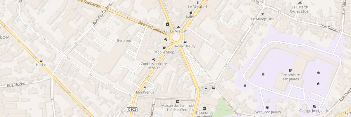 Plan du 23 Bd Henri Barbusse à Montreuil