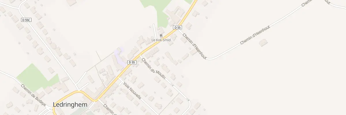 Plan du 42 Rte de Wormhout à Ledringhem