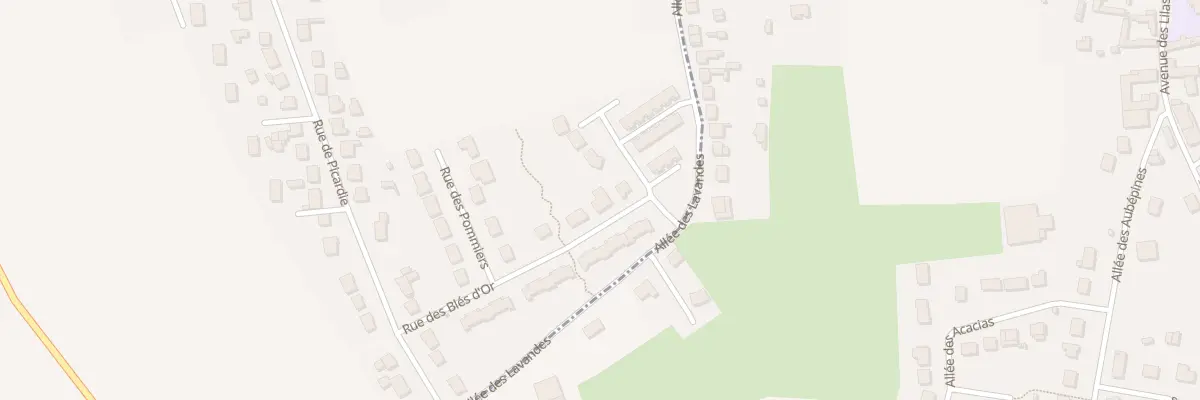 Plan du 4 Rue des Blés d’Or à Daours