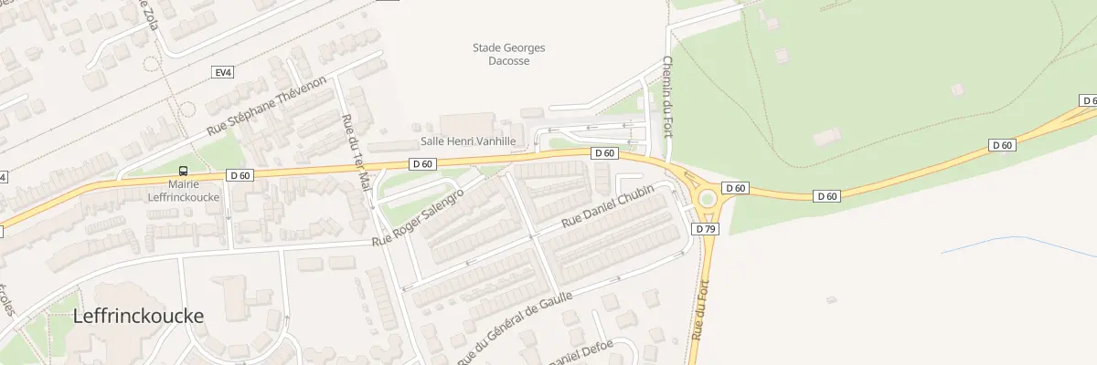 Plan du 354 Rue du 2 Juin 1940 à Leffrinckoucke