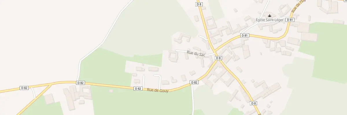 Plan du 54 Rue du Sac à Maizières
