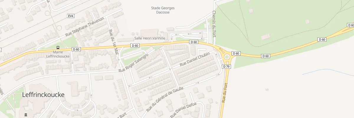 Plan du 137 Rue Daniel Chubin à Leffrinckoucke