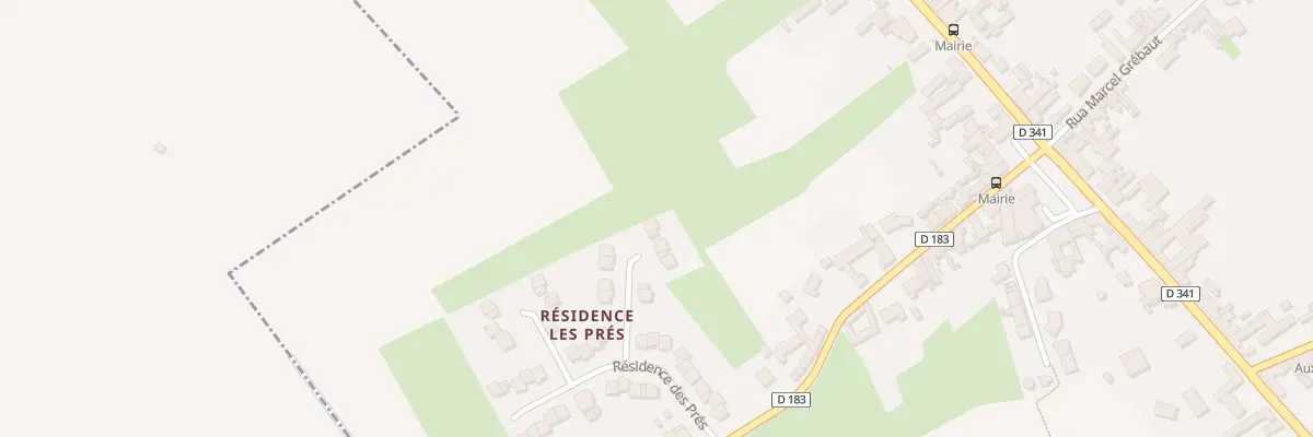 Plan du 26 Res les Pres Rue de Floringhem à Cauchy-à-la-Tour