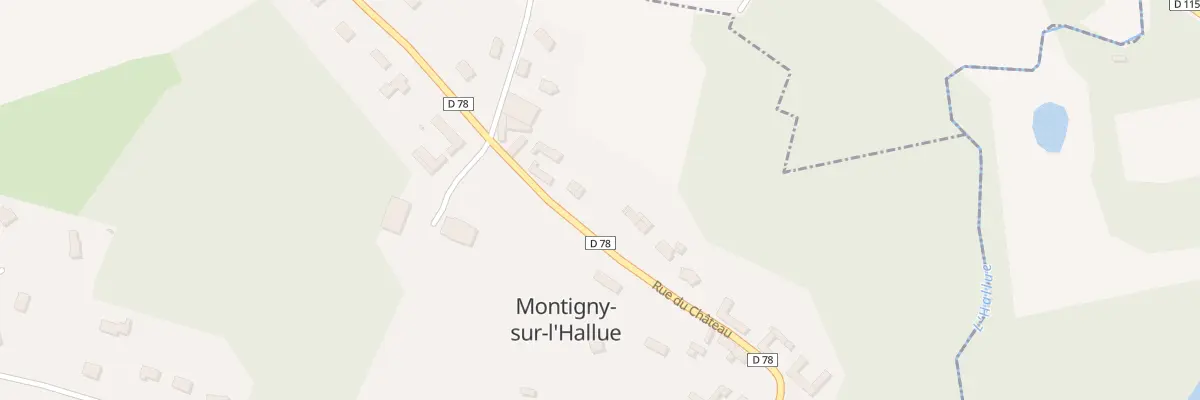 Plan du 5036 Le Village à Montigny-sur-l’Hallue