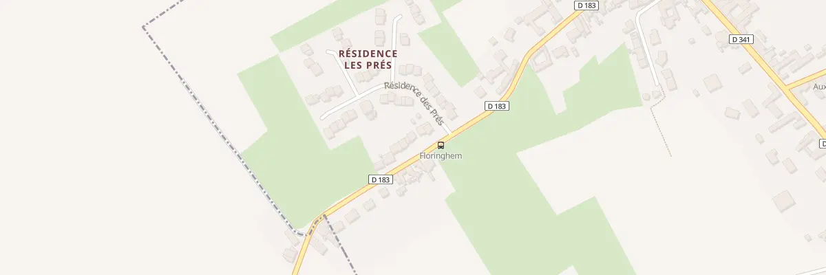 Plan du 5 Res les Pres Rue de Floringhem à Cauchy-à-la-Tour