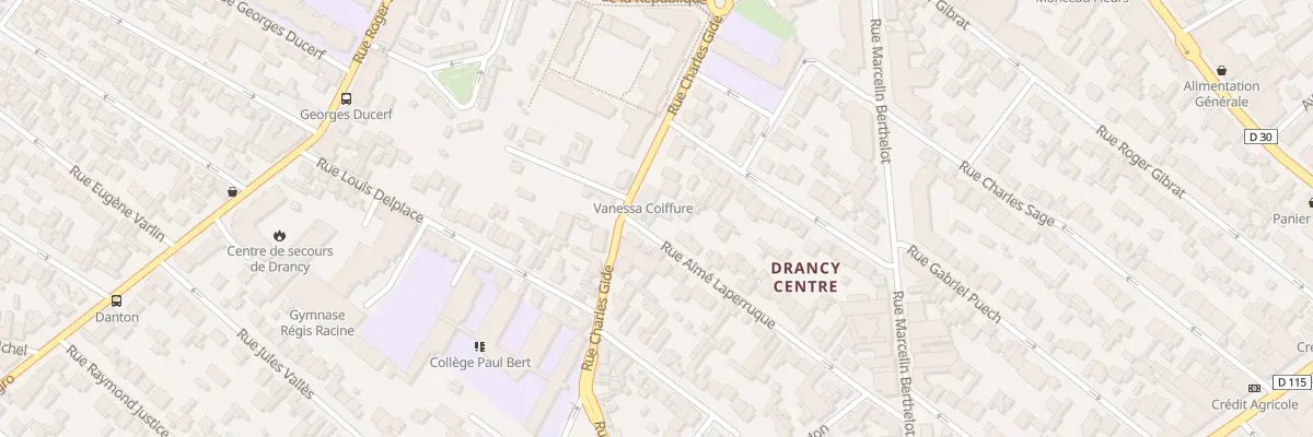 Plan du 27 Rue Charles Gide à Drancy