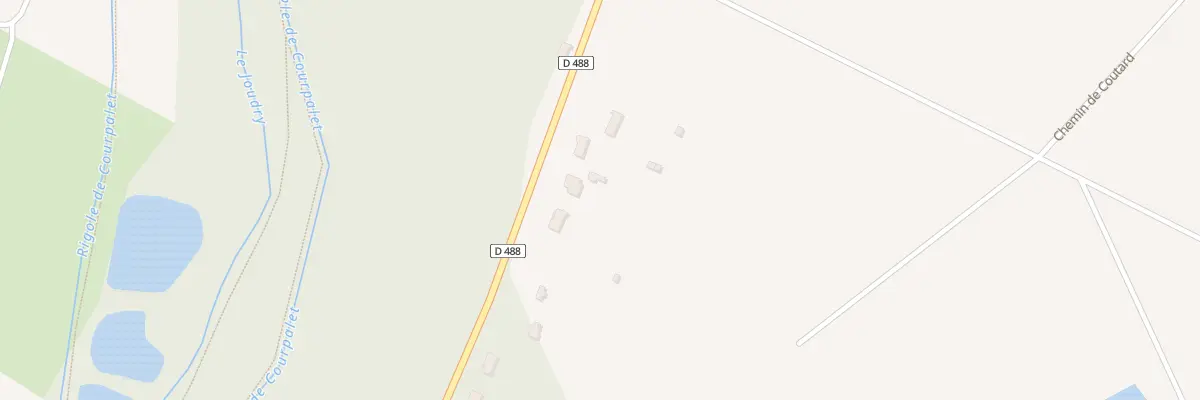 Plan du 5 Rte de l’Etang des Bois à Vieilles-Maisons-sur-Joudry