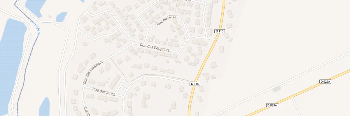 Plan du 9 Rue des Peupliers à Pont-Noyelles