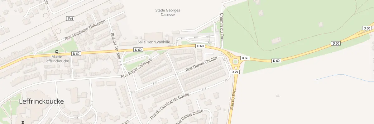 Plan du 149 Rue Daniel Chubin à Leffrinckoucke