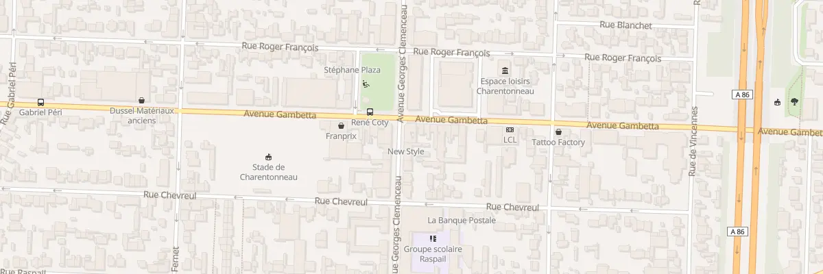 Plan du 56 Av Georges Clemenceau à Maisons-Alfort