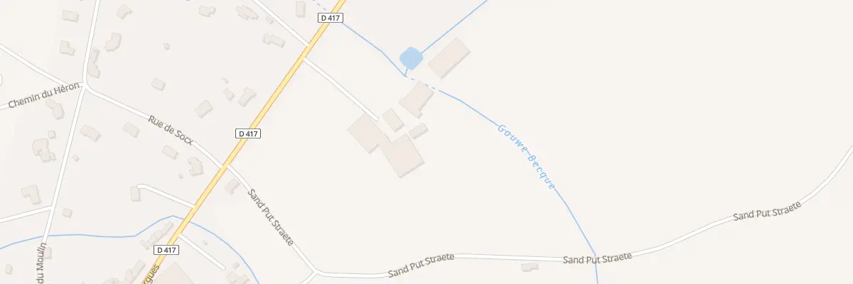 Plan du 194 Rue de Bergues à Esquelbecq