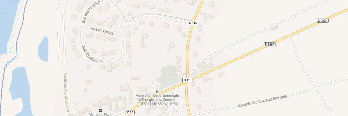 Plan du 5162 Le Village à Pont-Noyelles