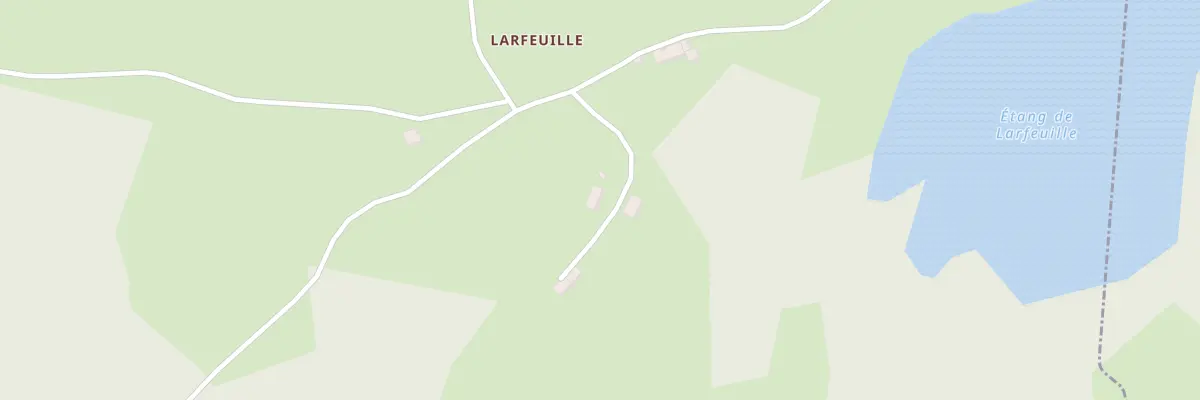 Plan du 2 Larfeuille à Basville
