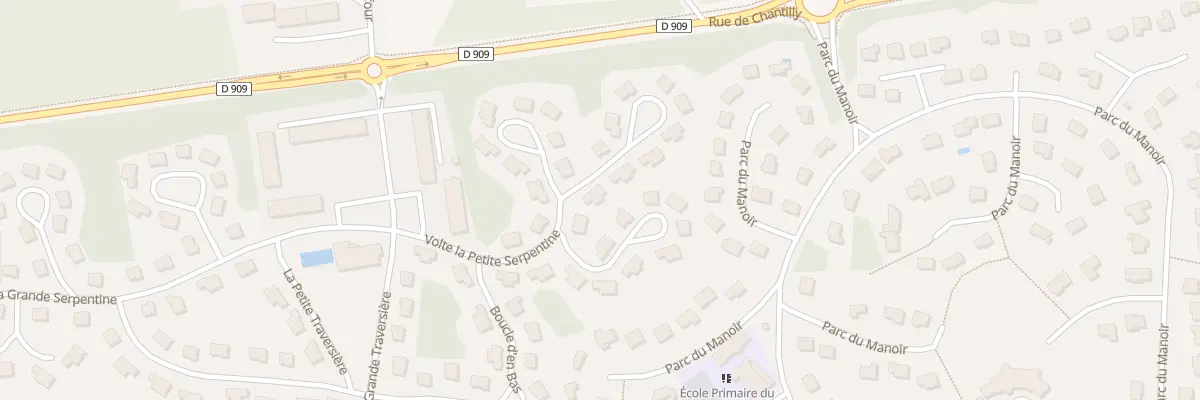 Plan du 4 Vc La Volte de la Butte Ronde à Gouvieux