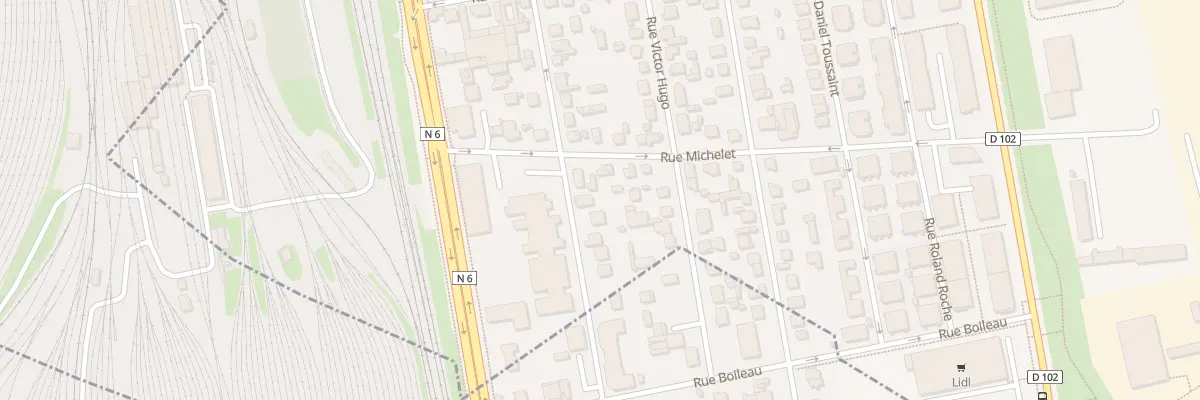 Plan du 24 Rue Gutenberg à Valenton