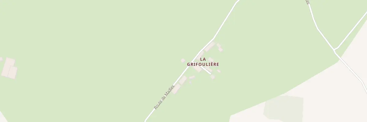 Plan du 5137 La Griffouliere à Moyrazès