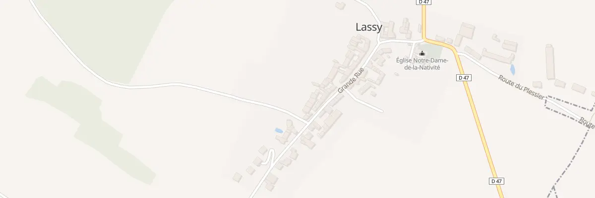 Plan du 35 Rue Grande Rue à Lassy