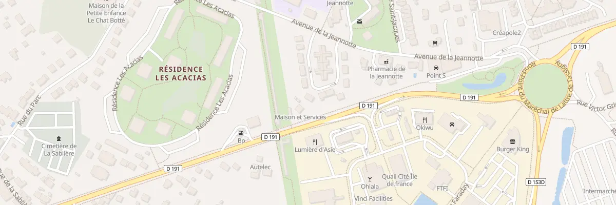 Plan du 12 Rue du Hameau à Mennecy