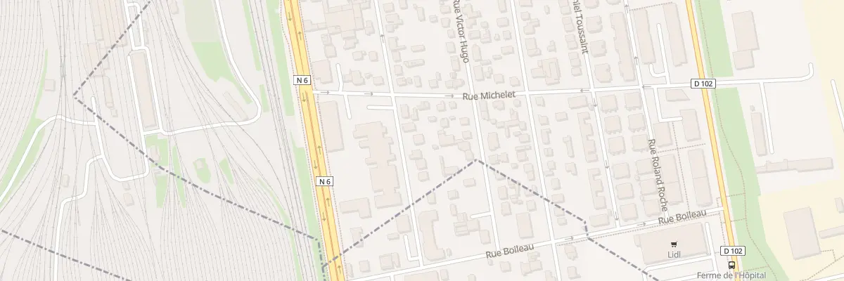 Plan du 22 Rue Gutenberg à Valenton