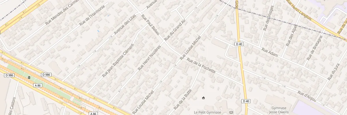 Plan du 50 Rue Paul Belwo à Bobigny