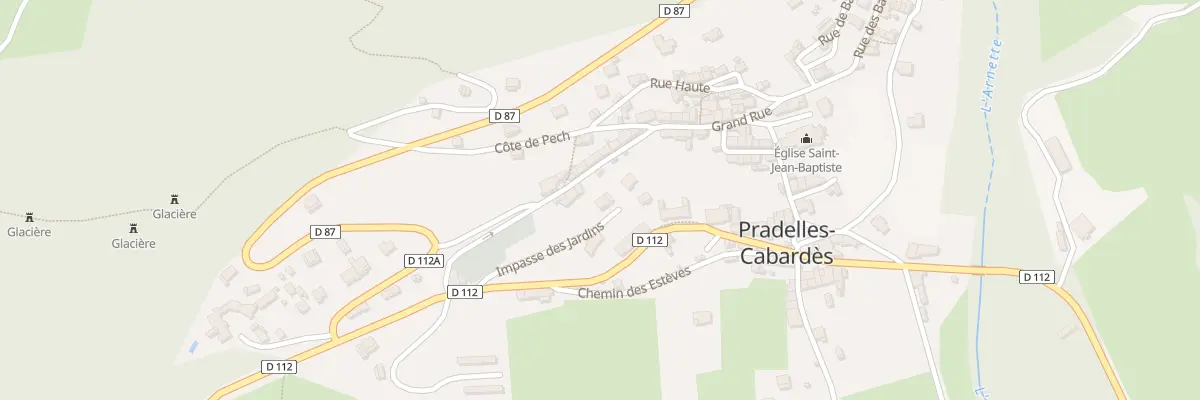 Plan du 5000 Imp des Jardins à Pradelles-Cabardès